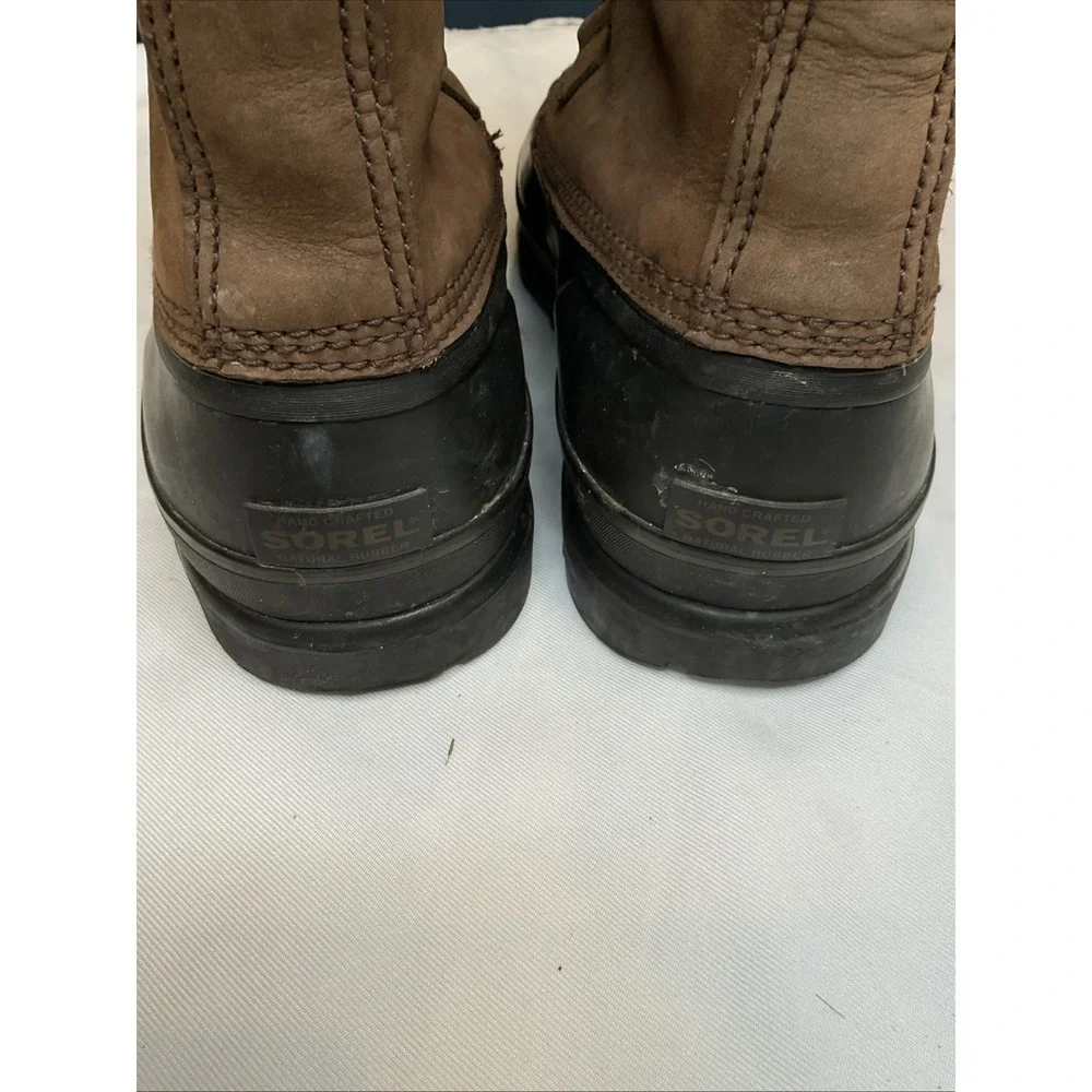 SOREL Caribou Waterproof Lined Boots Men's Size 11 Outdoor Gorpcore